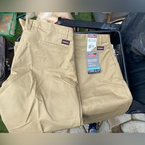 Dickies Men Khaki Pants 40x30 2 Pack